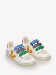 Veja Small White Trainers - Image 2 of 3