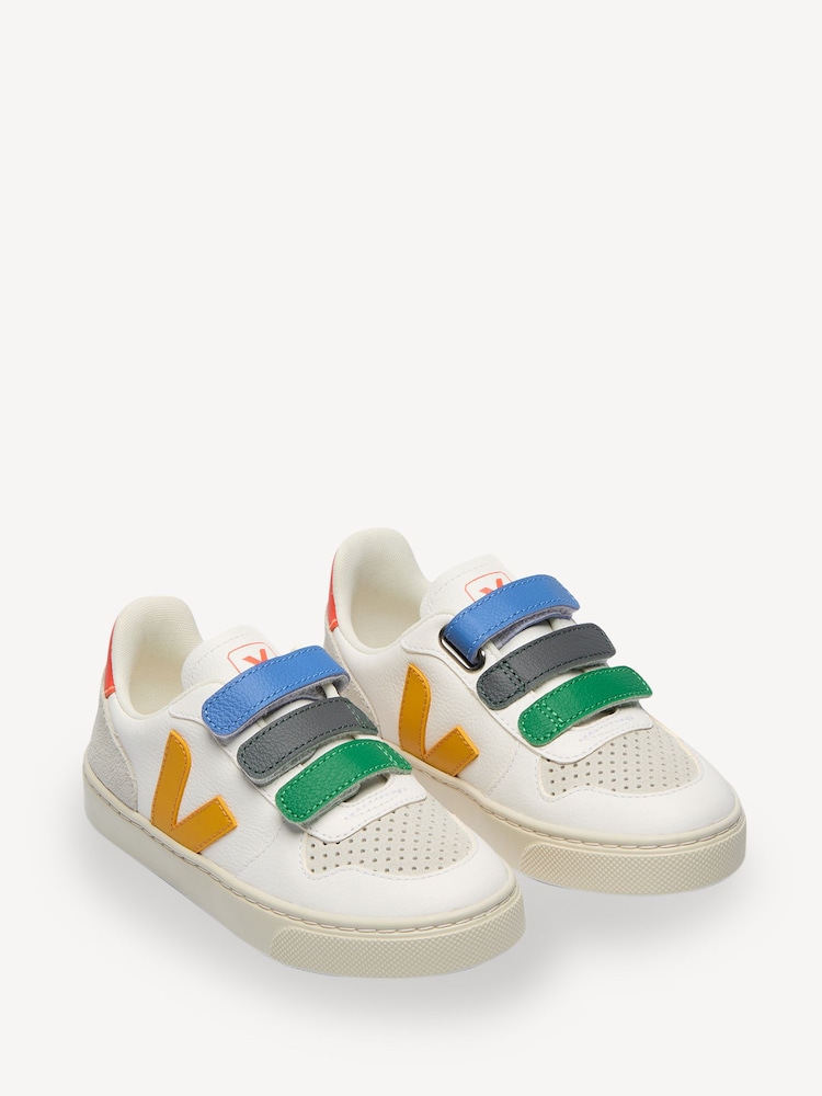Veja Small White Trainers - Image 2 of 3