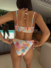 Never Fully Dressed Multi Tie Side Bright Tie Side Bikini Bottoms - Image 2 of 6