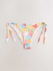 Never Fully Dressed Multi Tie Side Bright Tie Side Bikini Bottoms - Image 4 of 6