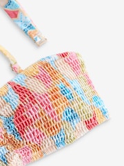 Never Fully Dressed Bright Shired Bikini Top - Image 8 de 8