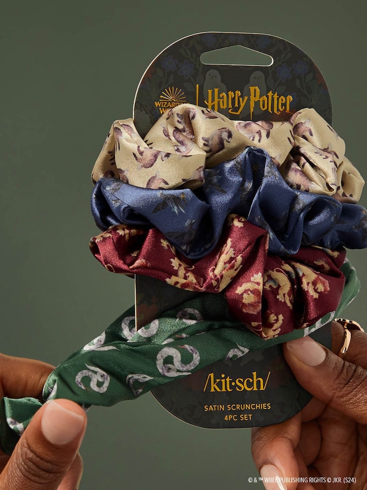 Kitsch x Harry Potter Satin Sleep Scrunchies - Image 5 of 5