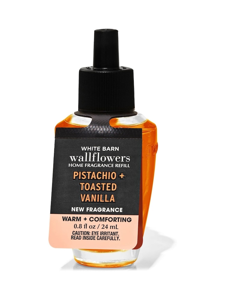 Bath & Body Works Pistachio Toasted Vanilla Wallflower Diffuser Fragrance Refill 0.8 fl oz / 24 ml - Image 1 of 1