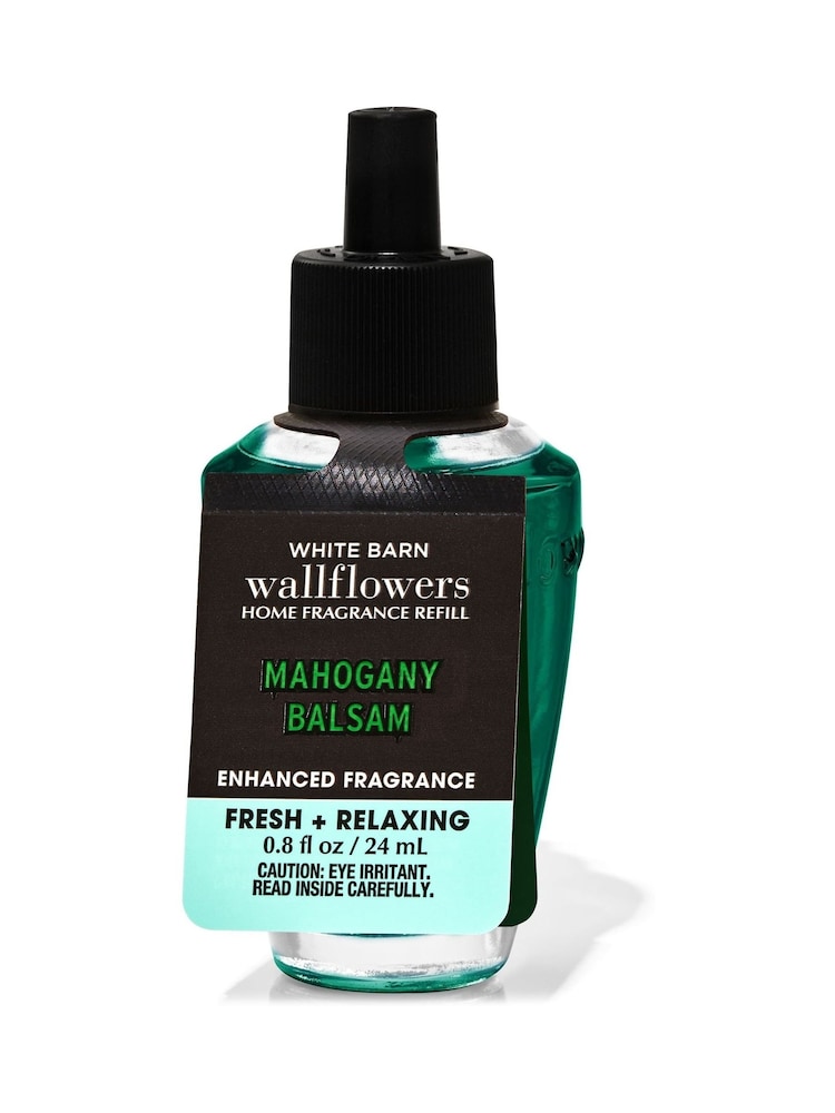 Bath & Body Works Mahogany Balsam Wallflower Diffuser Fragrance Refill 0.8 fl oz / 24 ml - Image 1 of 1