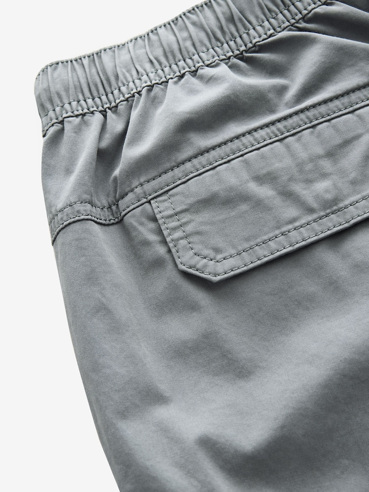Blue Elasticated Waist Cargo Shorts - Image 10 of 11
