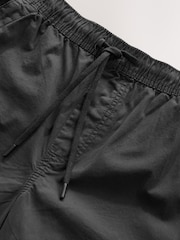 Black Elasticated Waist Cargo Shorts - Image 7 of 9