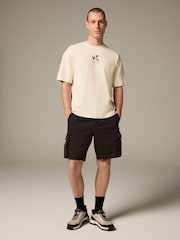 Black 5 Pocket Utility Cargo Shorts - Image 5 of 5