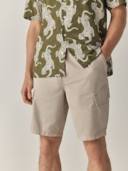 Bone Elasticated Waist Cargo Shorts - Image 1 of 13