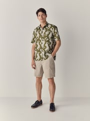 Bone Elasticated Waist Cargo Shorts - Image 2 of 13