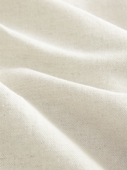 Neutral Cotton Linen Blend Lightweight Cargo Shorts - Image 9 of 11