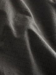 Charcoal Belted Ripstop Cargo Shorts - Image 11 of 11