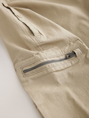 Stone Belted Ripstop Cargo Shorts - Image 8 of 9