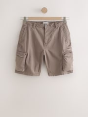 Brown 5 Pocket Utility Cargo Shorts - Image 6 of 10