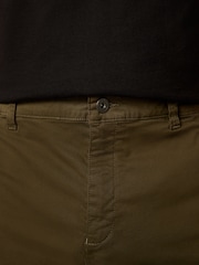 Khaki Green 5 Pocket Utility Cargo Shorts - Image 5 of 6