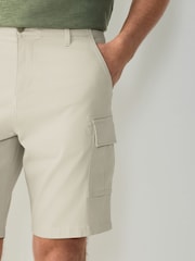 Bone Stretch Cargo Shorts - Image 4 of 9
