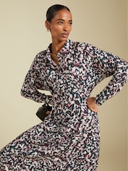 Baukjen Cream Becky Printed Midi Dress - Image 2 of 5