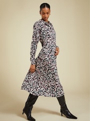 Baukjen Cream Becky Printed Midi Dress - Image 4 of 5