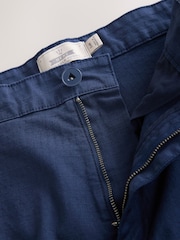 Navy Belted Ripstop Cargo Shorts - Image 11 of 11