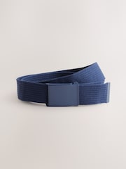 Navy Belted Ripstop Cargo Shorts - Image 8 of 11