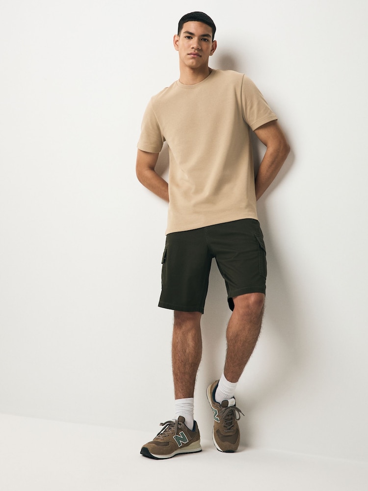 Verde caqui - Stretch Cargo Shorts - Imagen 2 de 10 Verde caqui - Stretch Cargo Shorts - Imagen 2 de 10
