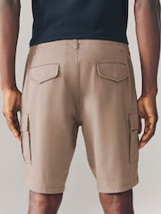 Marrón - Stretch Cargo Shorts - Imagen 3 de 10