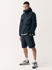 Noir - Short cargo léger à poche bluffante - Image 4 de 6
