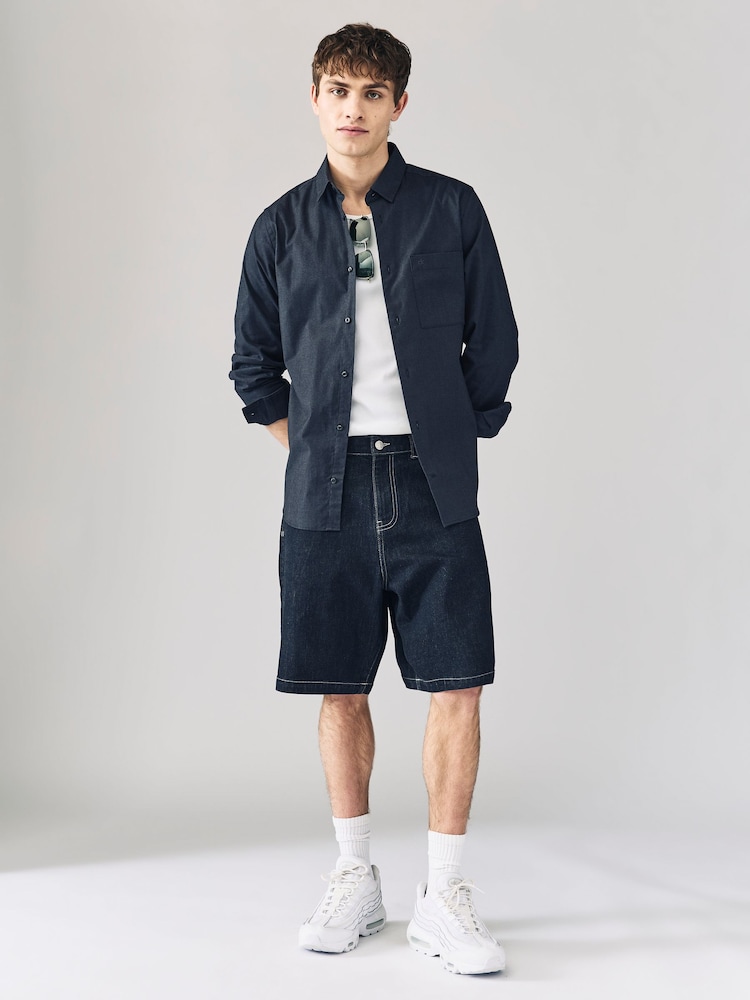 Noir - Jort Denim Shorts - Image 2 of 4