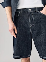 Noir - Jort Denim Shorts - Image 3 de 4