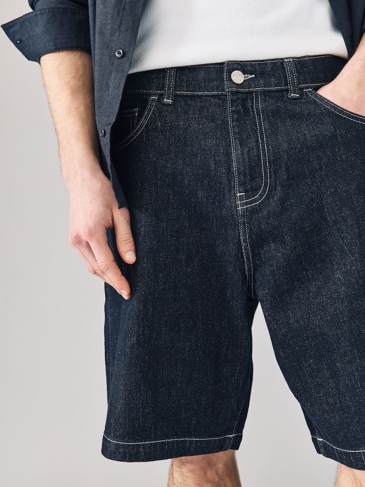 Noir - Jort Denim Shorts - Image 3 of 4