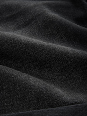 Negro - Corte ajustado - Pantalones cortos de denim elástico - Imagen 8 de 9