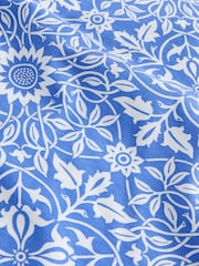 William Morris Print 100% Cotton T-Shirt Dress - Image 8 of 8