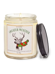 Bath & Body Works Sweater Weather Single Wick Candle 8 oz / 227 g - Image 1 of 1
