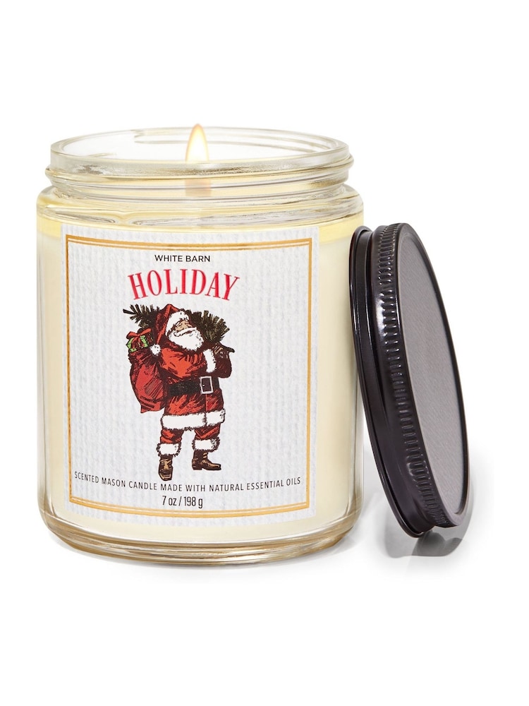 Bath & Body Works Holiday Single Wick Candle 8 oz / 227 g - Image 1 of 1
