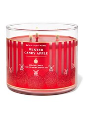 Bath & Body Works Winter Candy Apple Christmas Novelty 3-Wick Candle 14.5 oz / 411 g - Image 1 of 1