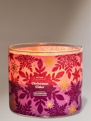 Bath & Body Works Christmas Cider Christmas Decor 3-Wick Candle 14.5 oz / 411 g - Image 1 of 2