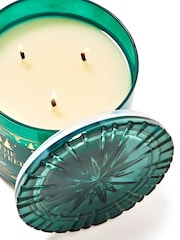 Bath & Body Works Under The Christmas Tree Colored Glass Christmas 3-Wick Candle 14.5 oz / 411 g - Image 2 of 2