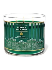 Bath & Body Works Vanilla Bean Noel Christmas Novelty 3-Wick Candle 14.5 oz / 411 g - Image 1 of 1