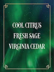 Bath & Body Works Woodlands Colored Glass Christmas 3-Wick Candle 14.5 oz / 411 g - Image 2 of 2
