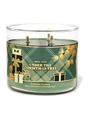 Bath & Body Works Under Christmas Tree 1 Christmas Novelty 3-Wick Candle 14.5 oz / 411 g - Image 1 of 1