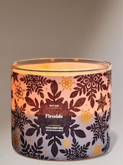 Bath & Body Works Fireside Christmas Decor 3-Wick Candle 14.5 oz / 411 g - Image 1 of 2