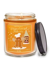 Bath & Body Works Gingerbread Bakery Single Wick Candle 8 oz / 227 g - Image 1 of 1