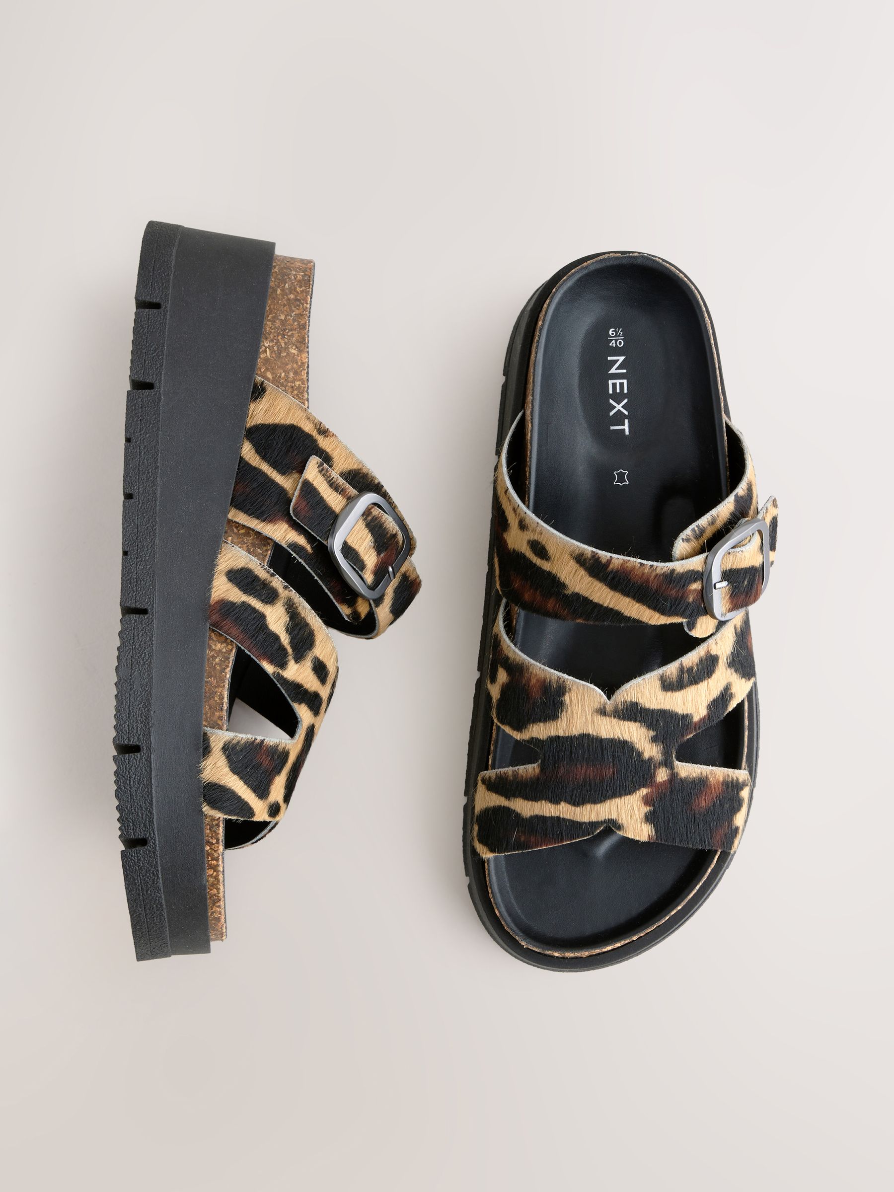 Buy Leopard Print Forever Comfort® Leather Strap Buckle Buy Leopard Print Forever Comfort® Leather Strap Buckle