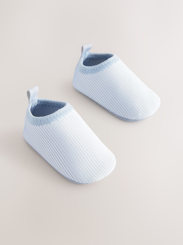 Gestreift, Blau - Baby-Schwimmsocken (0–24Monate) - Bild 1 von 4 Gestreift, Blau - Baby-Schwimmsocken (0–24Monate) - Bild 1 von 4