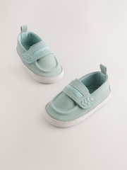 أخضر فاتح - حذاء Moccasin للبيبي (0-24 شهرًا) - صورة 1 من 5