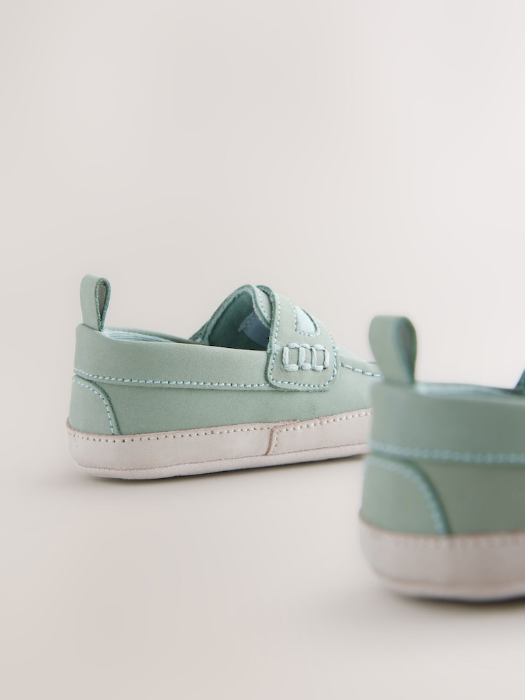 أخضر فاتح - حذاء Moccasin للبيبي (0-24 شهرًا) - صورة 2 من 5