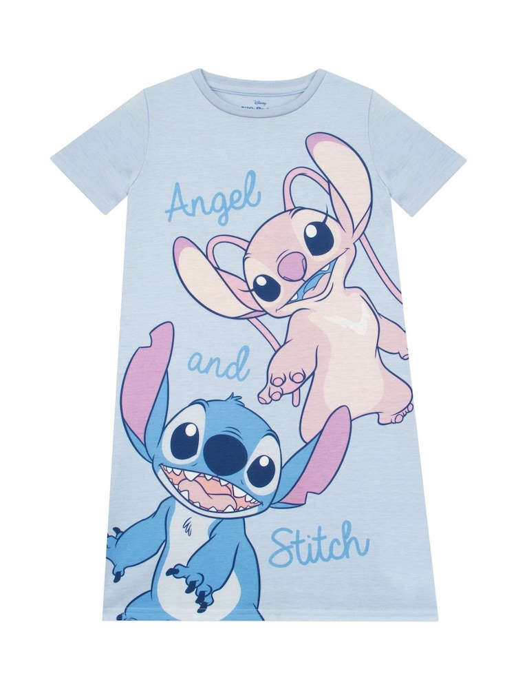 Character Blue Disney Lilo and Stitch Nightdress - Image 1 of 9