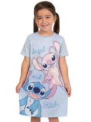 Character Blue Disney Lilo and Stitch Nightdress - Image 6 of 9