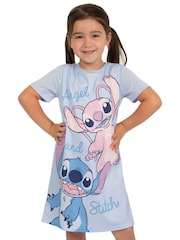 Character Blue Disney Lilo and Stitch Nightdress - Image 7 of 9