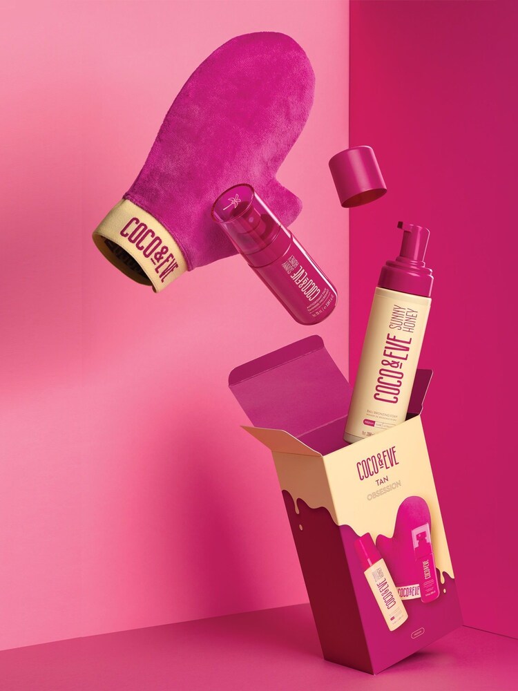 Coco & Eve Clear Sunny Honey Tan Obsession Self Tan Kit (Worth £64) - Image 2 of 5