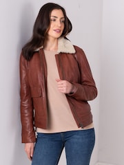 Lakeland Leather Brown Bayles Jacket - Image 3 of 6